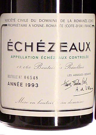 Authentic-DRC-Echezeaux-1993-750ml-label-
