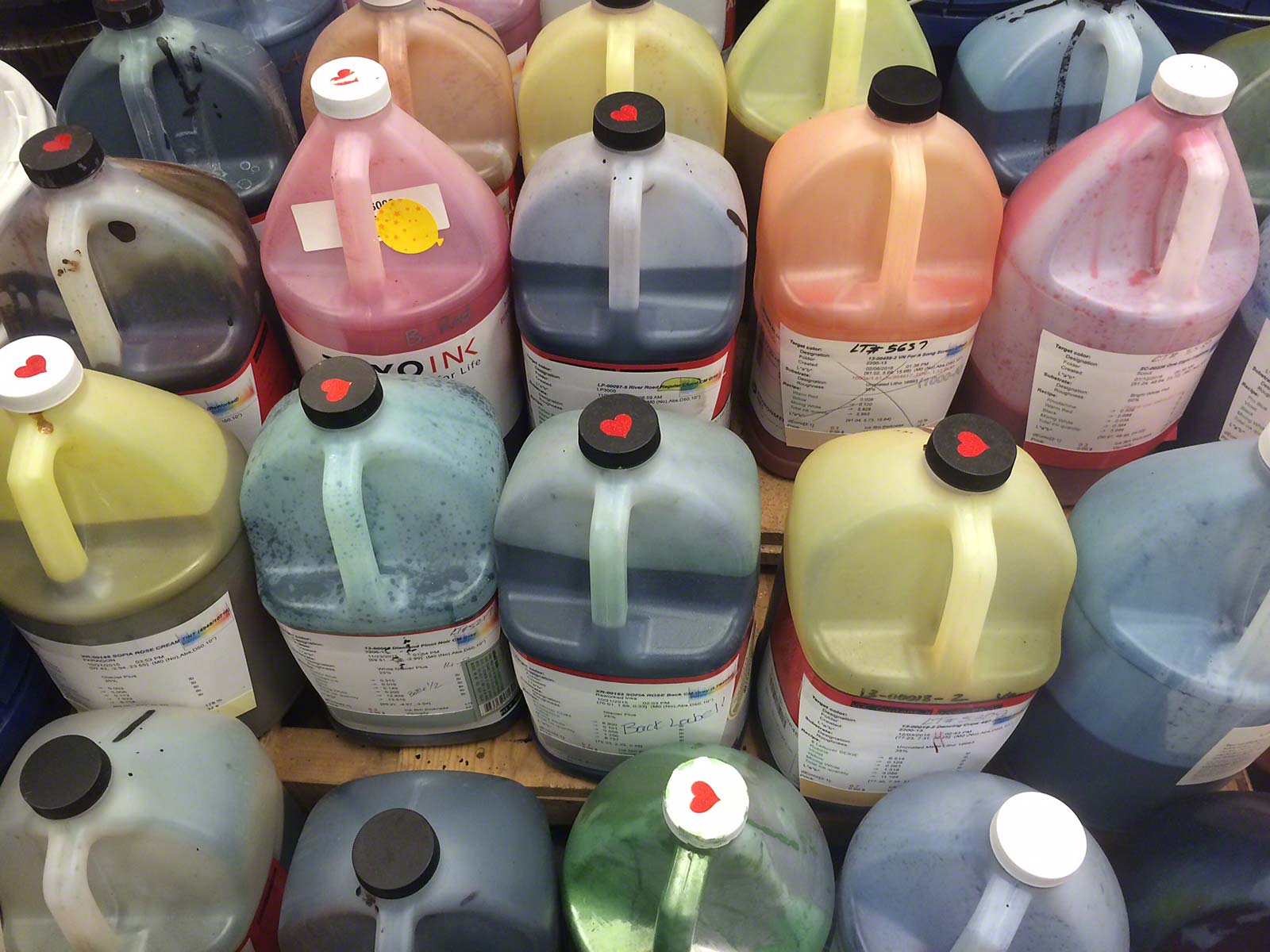 Various-ink-containers