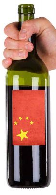 Wine labeled as Chinese produced